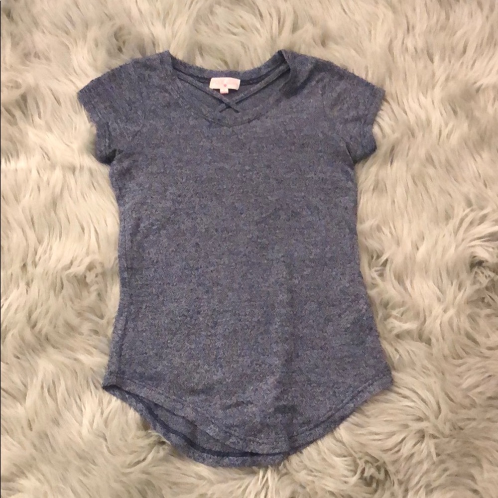 $12.00 soft blue top